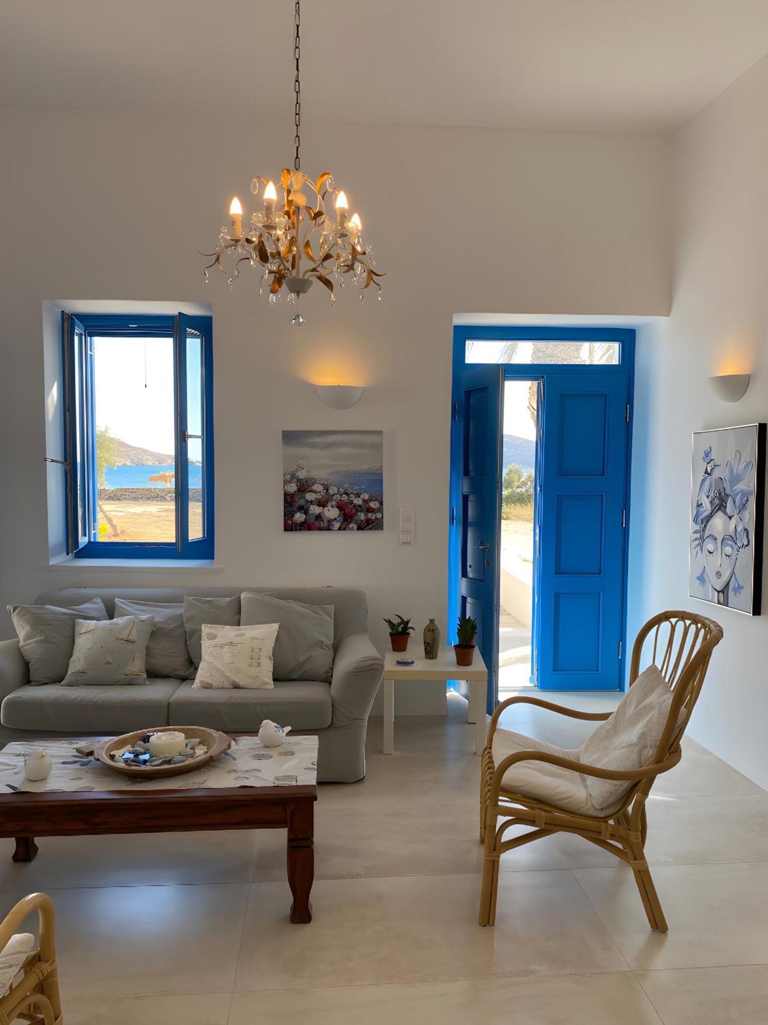 Villa On The Beach, Sarpakis Villa Tzamaria Экстерьер фото